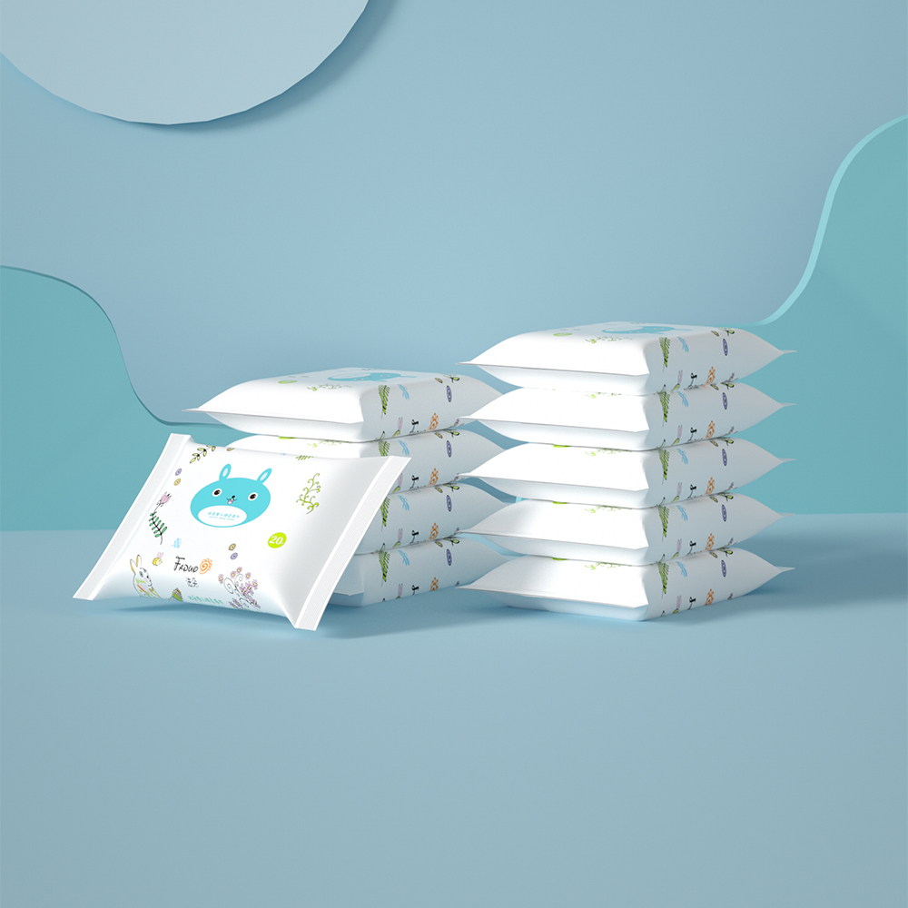 20 tæller hypoallergene babyservietter